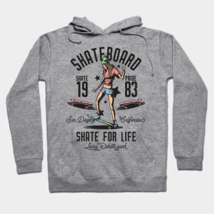 Skateboard California Hoodie